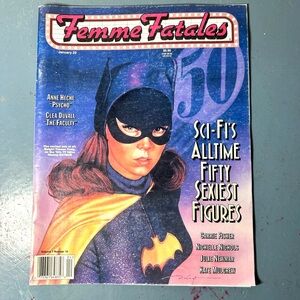 Femme Fatales January 22 1999 Yvonne Craig TV Batgirl magazine Batman 1966